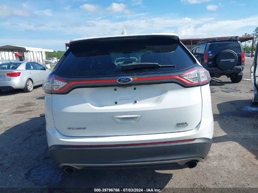 2016 Ford Edge Sel VIN: 2FMPK3J9XGBB09738 Lot: 39796766