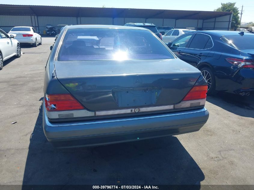 1995 Mercedes-Benz S 500 VIN: WDBGA51E8SA200073 Lot: 39796774