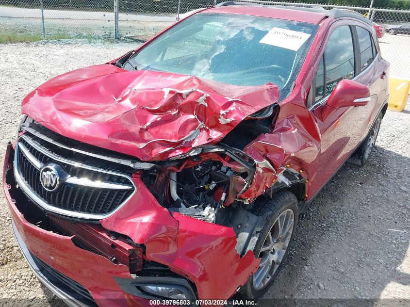 2017 Buick Encore Sport Touring VIN: KL4CJ1SB9HB038156 Lot: 39796803