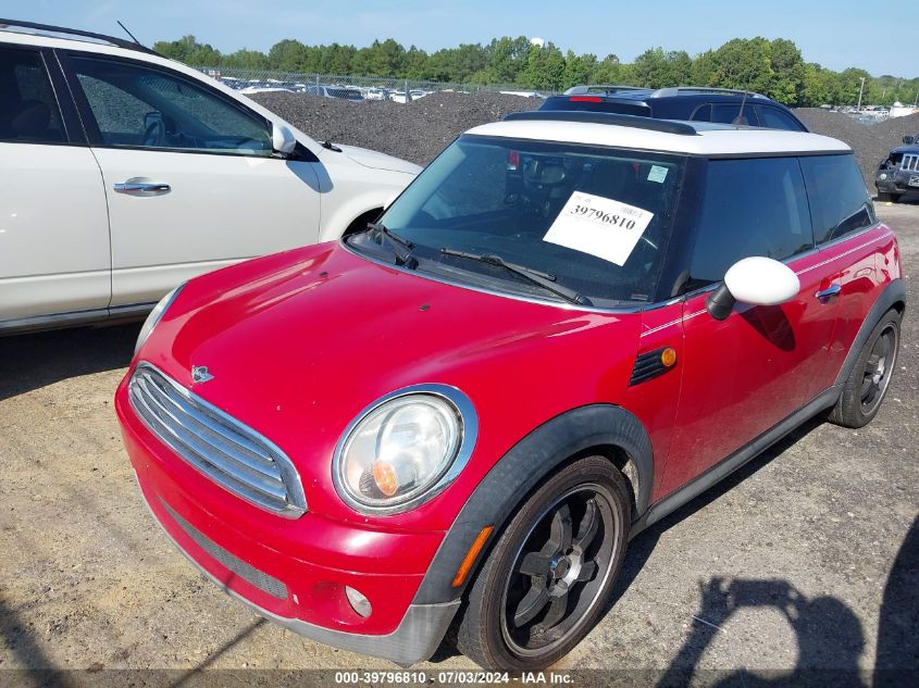 2009 Mini Cooper VIN: WMWMF33519TW73803 Lot: 39796810