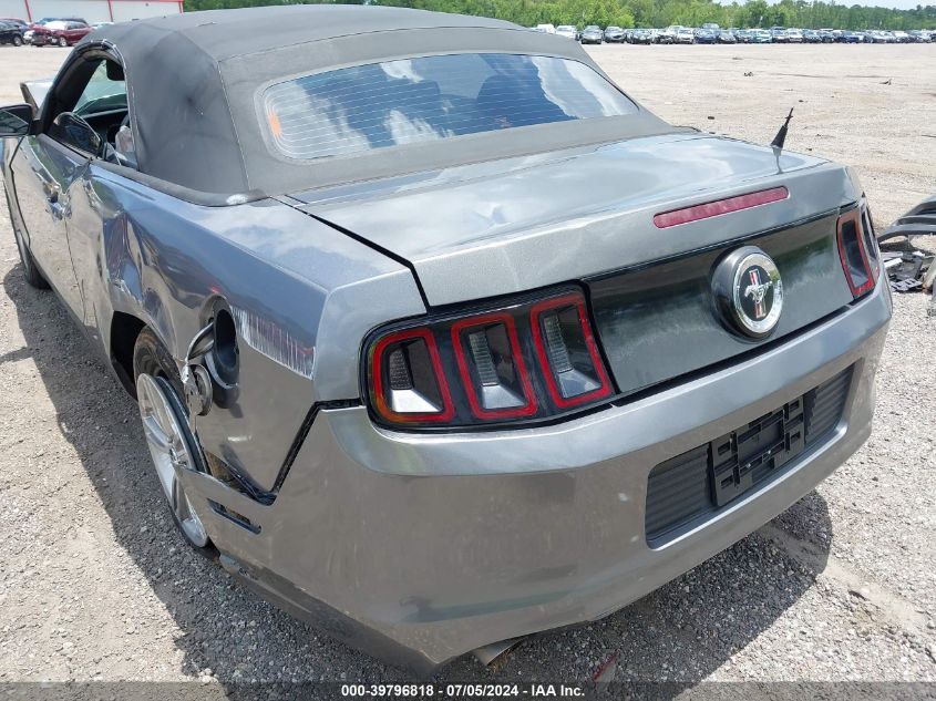 2013 Ford Mustang V6 VIN: 1ZVBP8EM8D5237260 Lot: 39796818