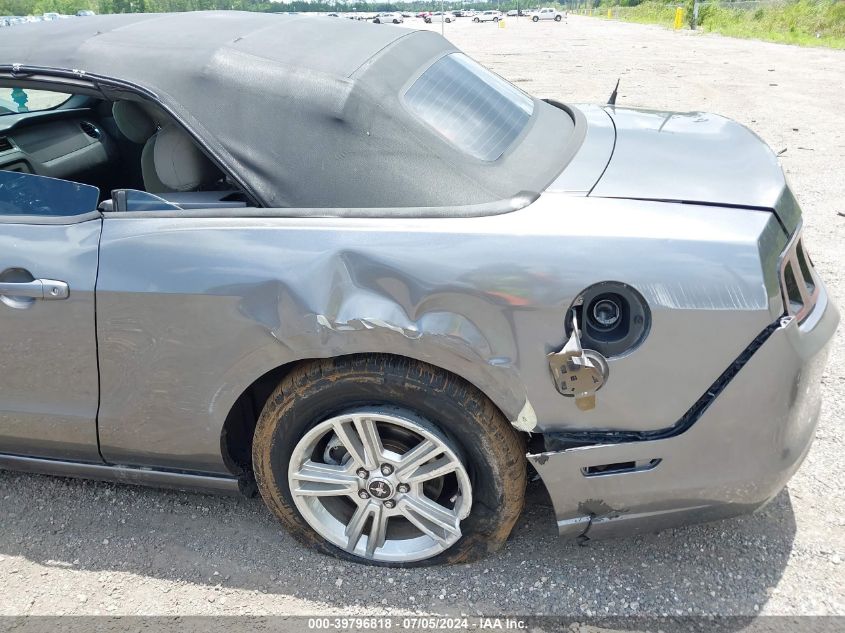 2013 Ford Mustang V6 VIN: 1ZVBP8EM8D5237260 Lot: 39796818