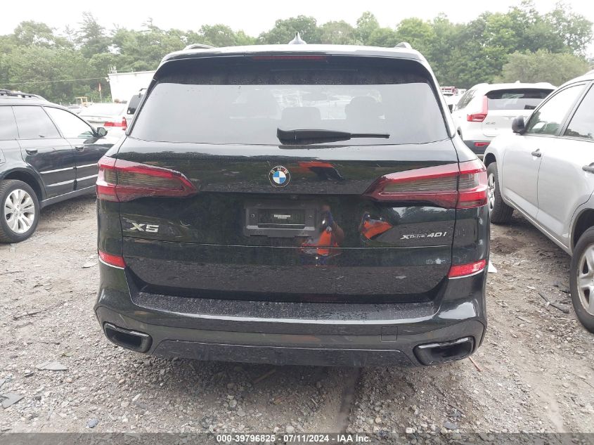 2021 BMW X5 xDrive40I VIN: 5UXCR6C08M9E09934 Lot: 39796825