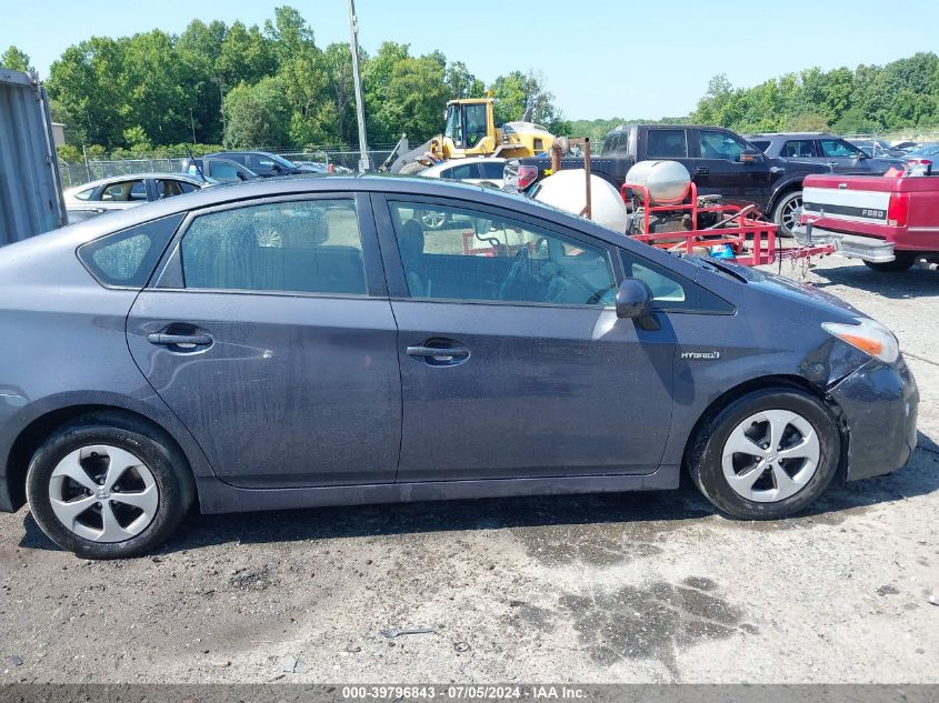 2012 Toyota Prius Four VIN: JTDKN3DU7C5388439 Lot: 39796843