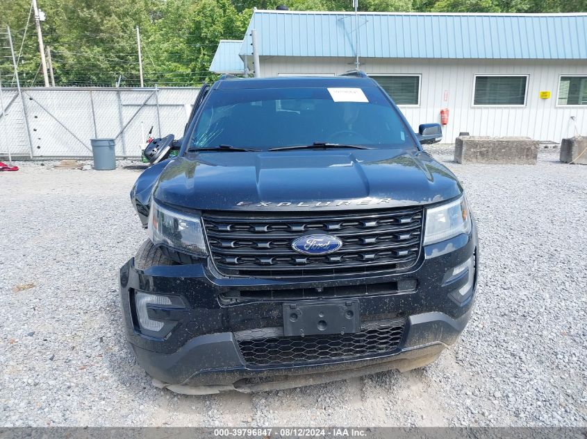 2017 Ford Explorer Sport VIN: 1FM5K8GT5HGD52035 Lot: 39796847