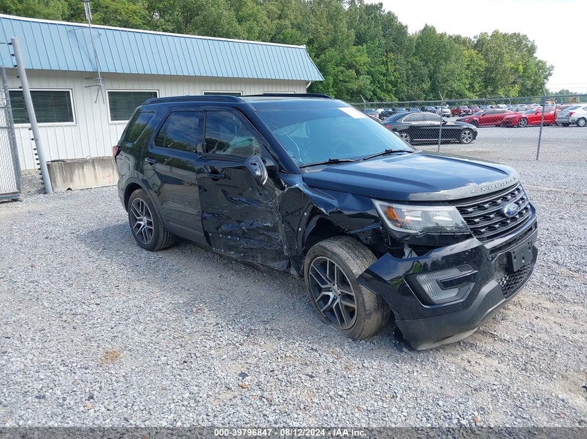 VIN 1FM5K8GT5HGD52035 2017 FORD EXPLORER SPORT