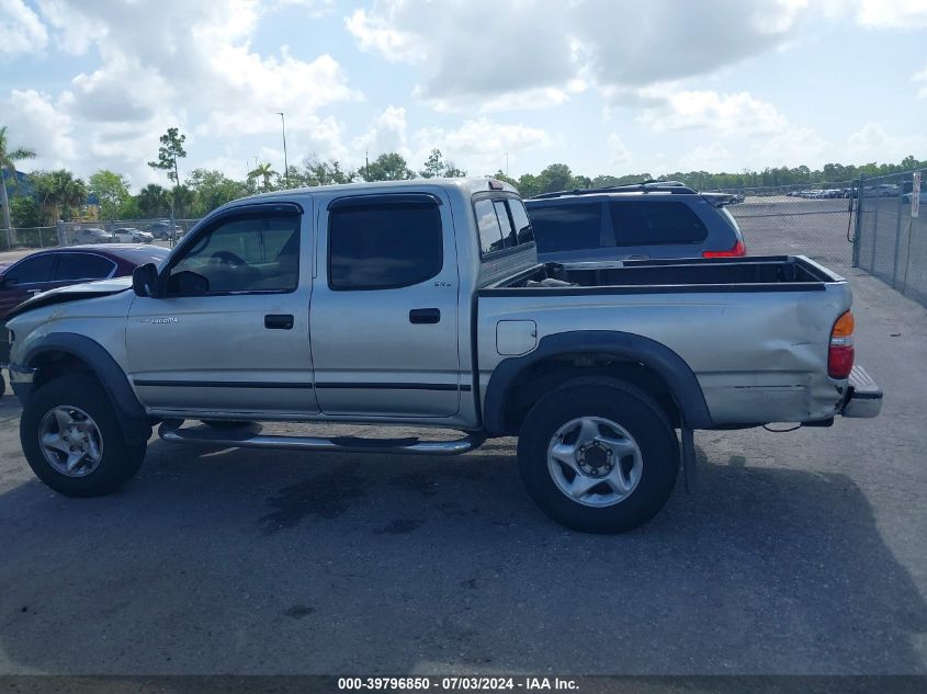 2004 Toyota Tacoma Double Cab Prerunner VIN: 5TEGN92N44Z421142 Lot: 39796850