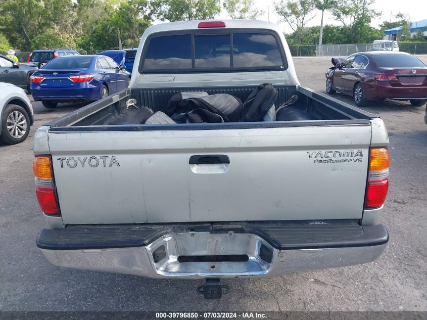 2004 Toyota Tacoma Double Cab Prerunner VIN: 5TEGN92N44Z421142 Lot: 39796850