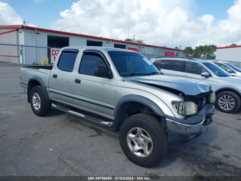 2004 Toyota Tacoma Double Cab Prerunner VIN: 5TEGN92N44Z421142 Lot: 39796850