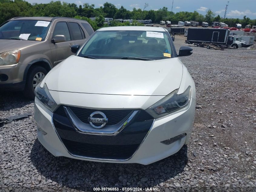 2016 Nissan Maxima 3.5 Sv VIN: 1N4AA6AP3GC448456 Lot: 39796853