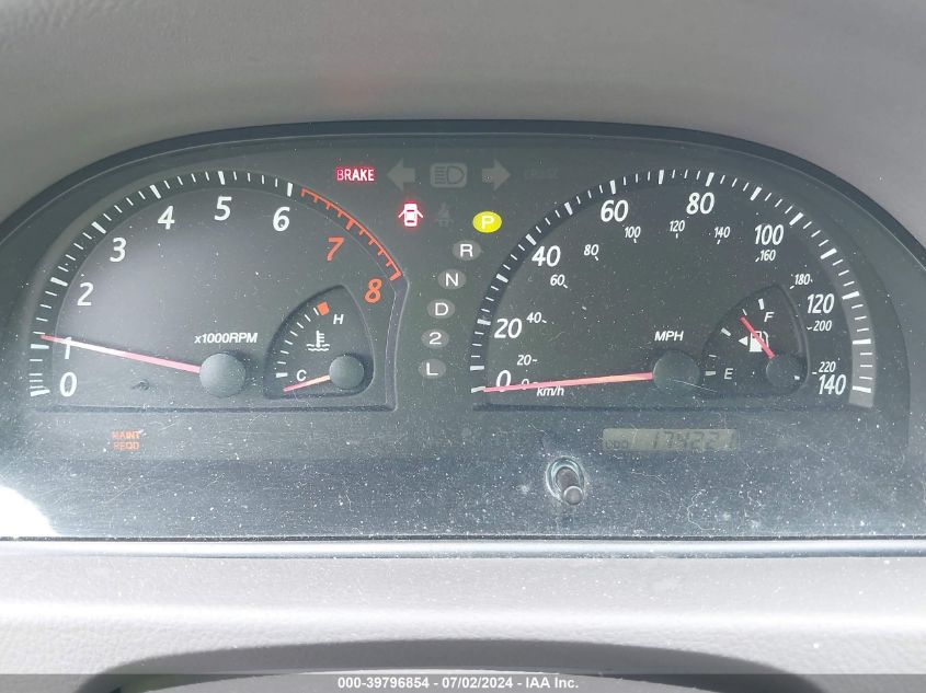 2004 Toyota Camry Xle VIN: 4T1BE32K24U300935 Lot: 39796854