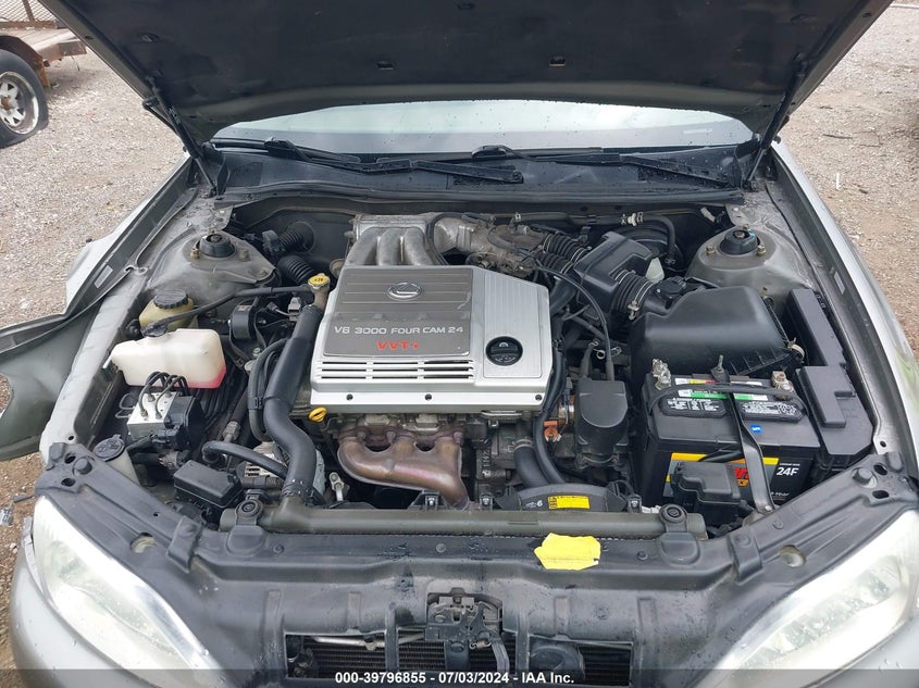 2001 Lexus Es 300 VIN: JT8BF28G610333601 Lot: 39796855