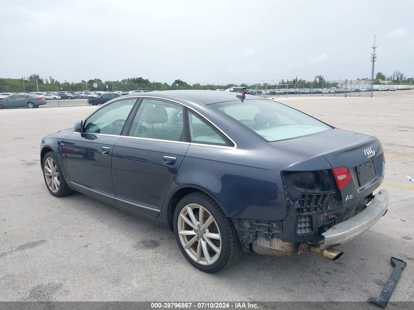 2011 Audi A6 3.0 Premium VIN: WAUKGAFB0BN062018 Lot: 39796867