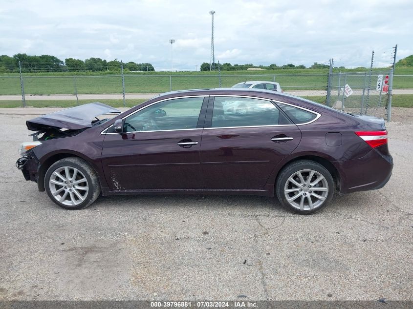 2013 Toyota Avalon Xle Touring VIN: 4T1BK1EB2DU024474 Lot: 39796881