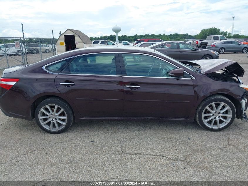 2013 Toyota Avalon Xle Touring VIN: 4T1BK1EB2DU024474 Lot: 39796881