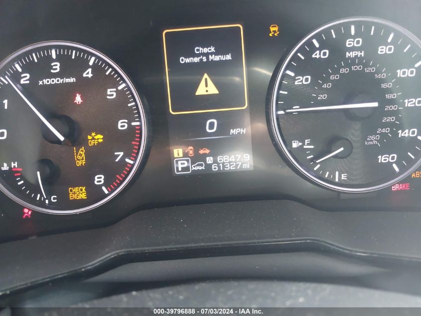 2020 Subaru Outback Premium VIN: 4S4BTAEC9L3141270 Lot: 39796888