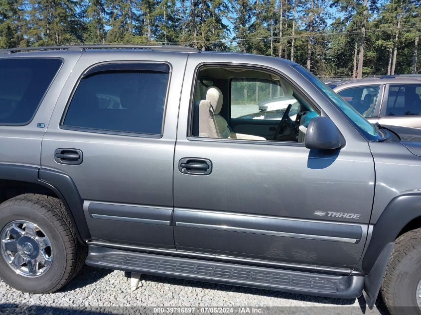 2001 Chevrolet Tahoe Ls VIN: 1GNEK13T11R113844 Lot: 39796897