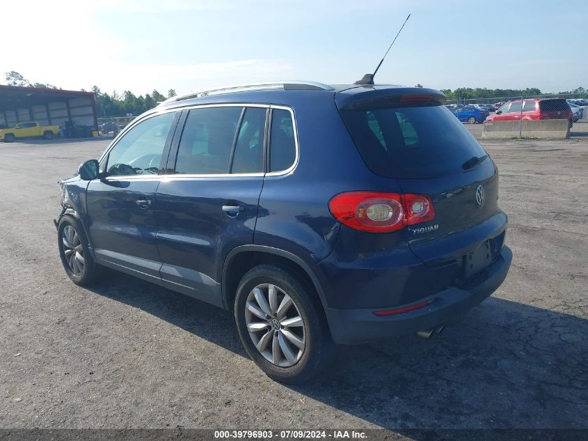 2011 Volkswagen Tiguan S/Se/Sel VIN: WVGAV7AX9BW522566 Lot: 39796903