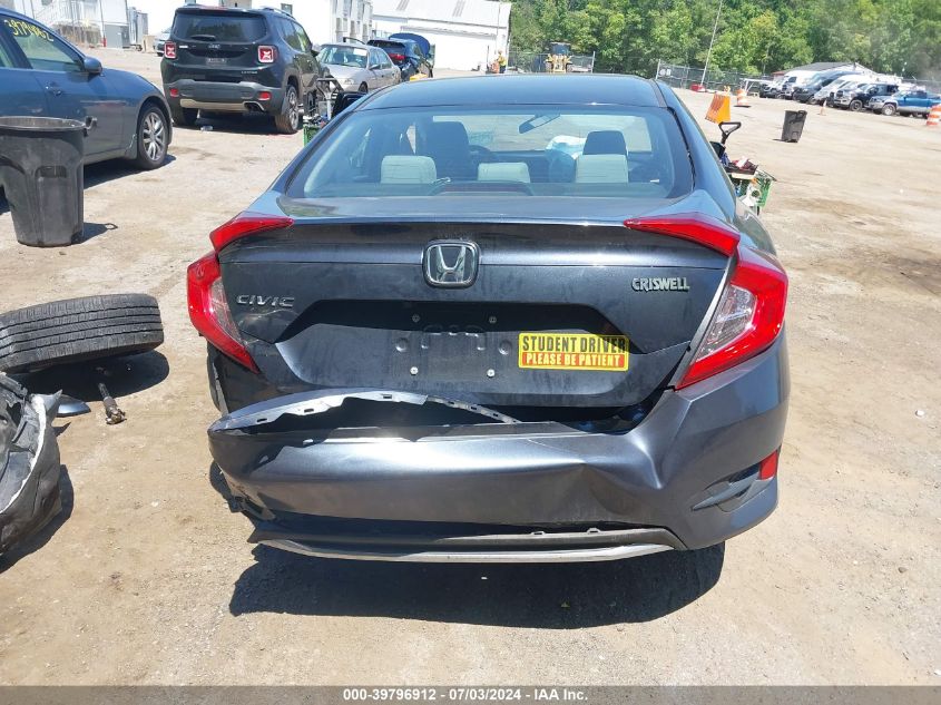 2020 Honda Civic Lx VIN: 2HGFC2F61LH511033 Lot: 39796912