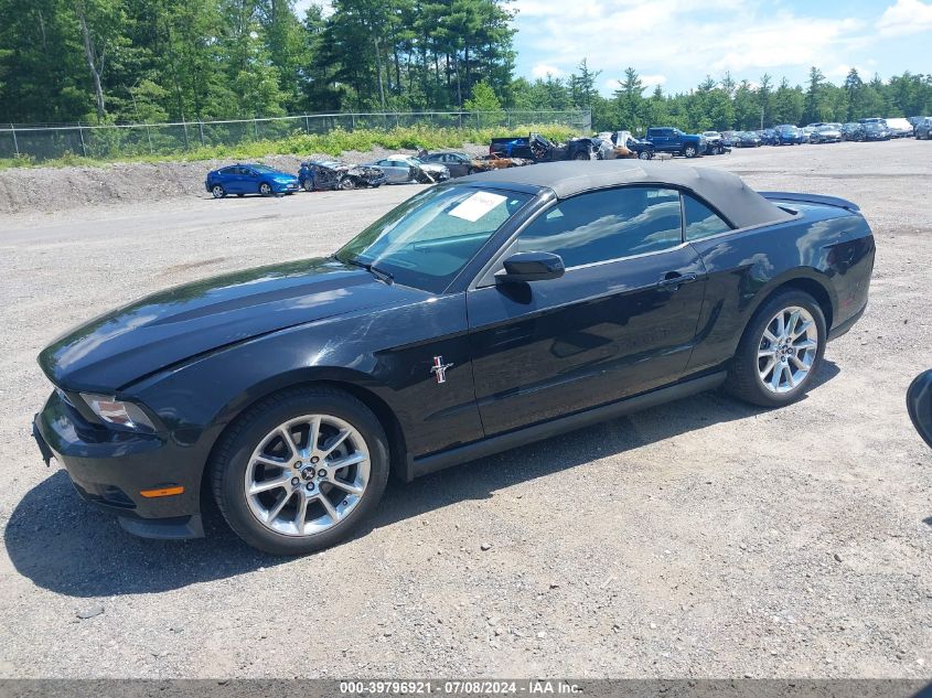 2011 Ford Mustang V6 Premium VIN: 1ZVBP8EM3B5163873 Lot: 39796921