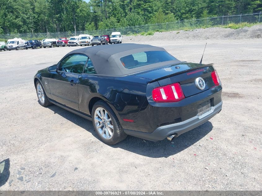 2011 Ford Mustang V6 Premium VIN: 1ZVBP8EM3B5163873 Lot: 39796921