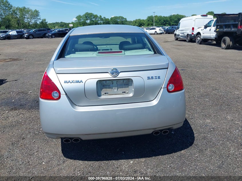 2005 Nissan Maxima 3.5 Se VIN: 1N4BA41E45C803607 Lot: 39796928