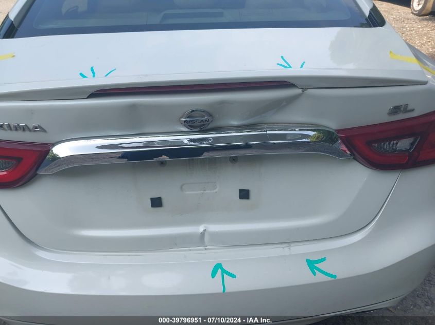 2016 Nissan Maxima 3.5S/Sv/Sl/Sr/Plat VIN: 1N4AA6APXGC375232 Lot: 39796951