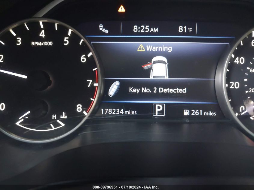 2016 Nissan Maxima 3.5S/Sv/Sl/Sr/Plat VIN: 1N4AA6APXGC375232 Lot: 39796951