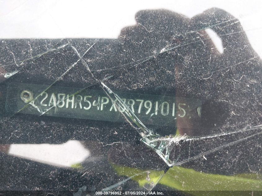 2008 Chrysler Town & Country Touring VIN: 2A8HR54PX8R791015 Lot: 39796952