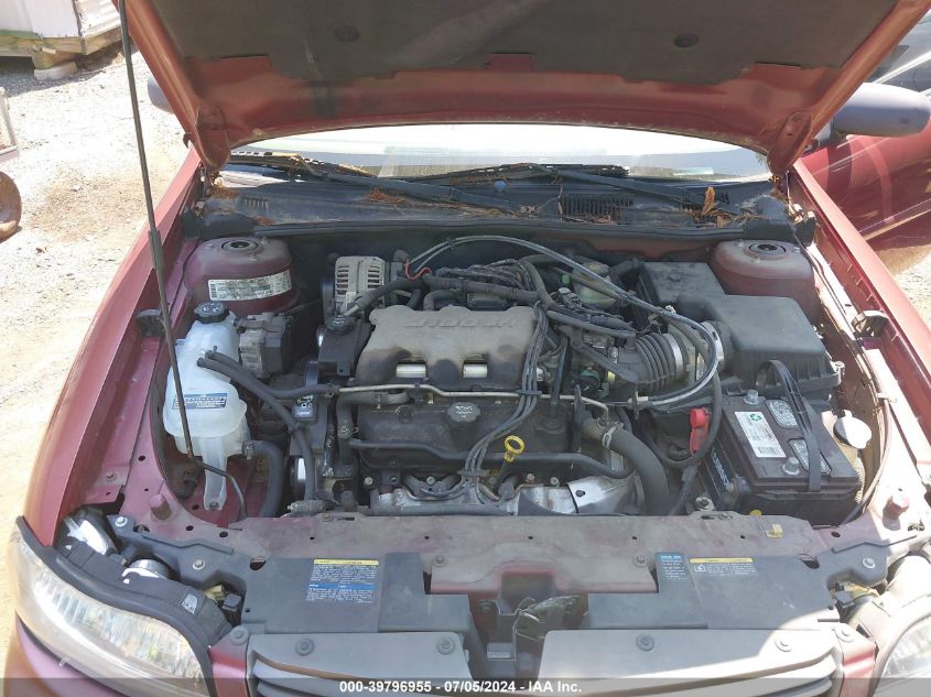 2003 Chevrolet Malibu VIN: 1G1ND52J63M707638 Lot: 39796955