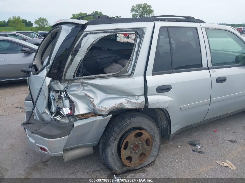 2007 Chevrolet Trailblazer Ls VIN: 1GNDT13S272192829 Lot: 39796959