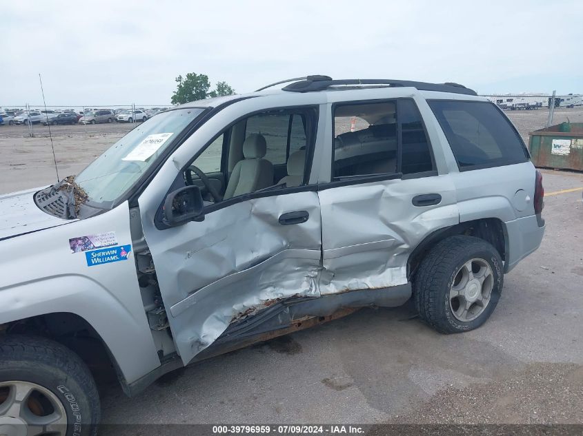 2007 Chevrolet Trailblazer Ls VIN: 1GNDT13S272192829 Lot: 39796959