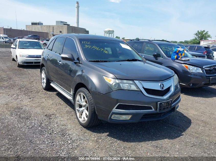 2010 Acura Mdx VIN: 2HNYD2H24AH502882 Lot: 39796996