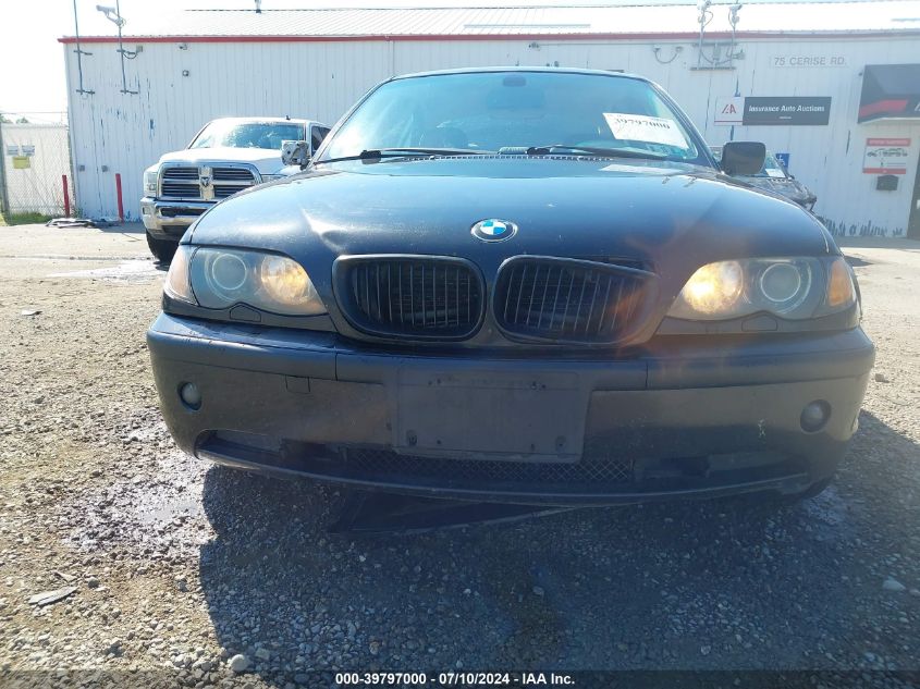 2005 BMW 330Xi VIN: WBAEW53465PG12248 Lot: 39797000