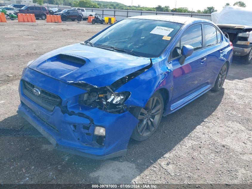 2016 Subaru Wrx Premium VIN: JF1VA1E65G9816252 Lot: 39797003