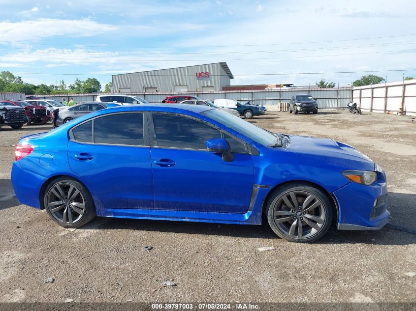 2016 Subaru Wrx Premium VIN: JF1VA1E65G9816252 Lot: 39797003