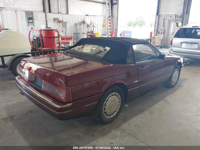 1G6VS3388NU126161 1992 Cadillac Allante