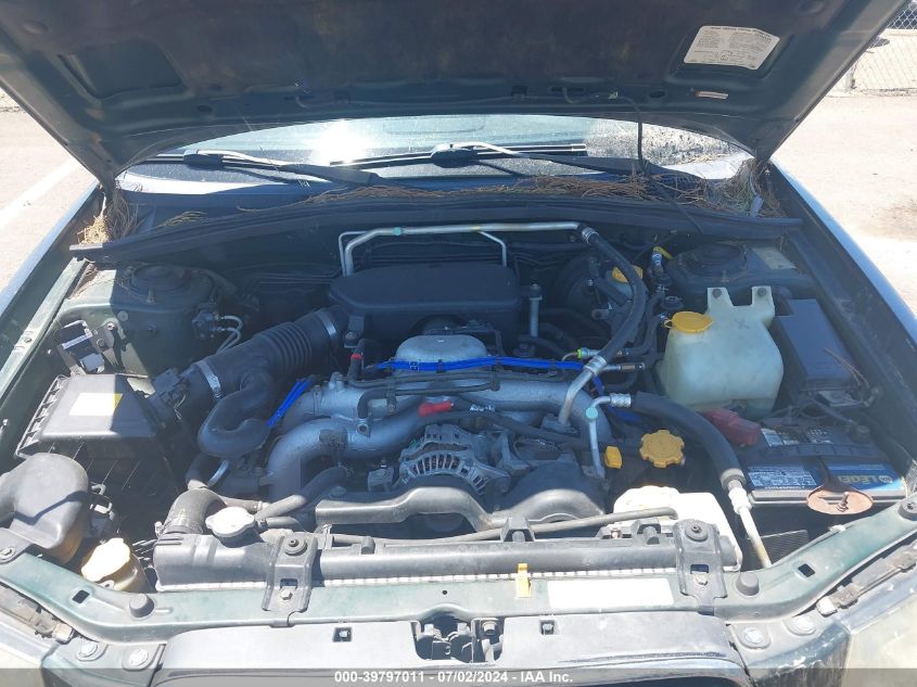 2005 Subaru Forester 2.5Xs L.l. Bean VIN: JF1SG67635H704239 Lot: 39797011