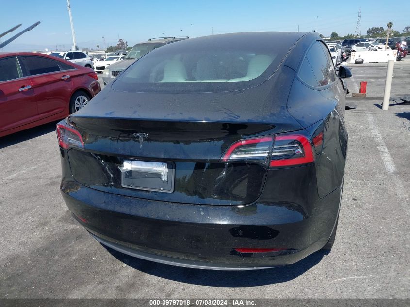 2023 Tesla Model 3 Rear-Wheel Drive VIN: 5YJ3E1EA2PF401650 Lot: 39797018