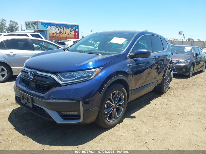 2021 HONDA CR-V HYBRID EX-L - 7FART6H83ME004888
