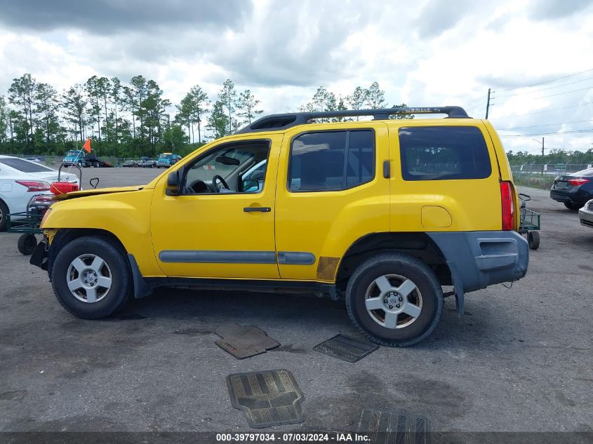2005 Nissan Xterra S VIN: 5N1AN08U55C605047 Lot: 39797034