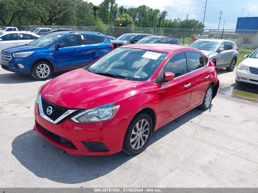VIN 3N1AB7AP3JL603986 2018 NISSAN SENTRA SV