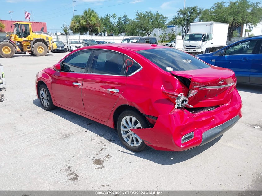 VIN 3N1AB7AP3JL603986 2018 NISSAN SENTRA SV