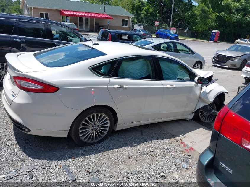 2013 Ford Fusion Titanium VIN: 3FA690D92DR121865 Lot: 39797061