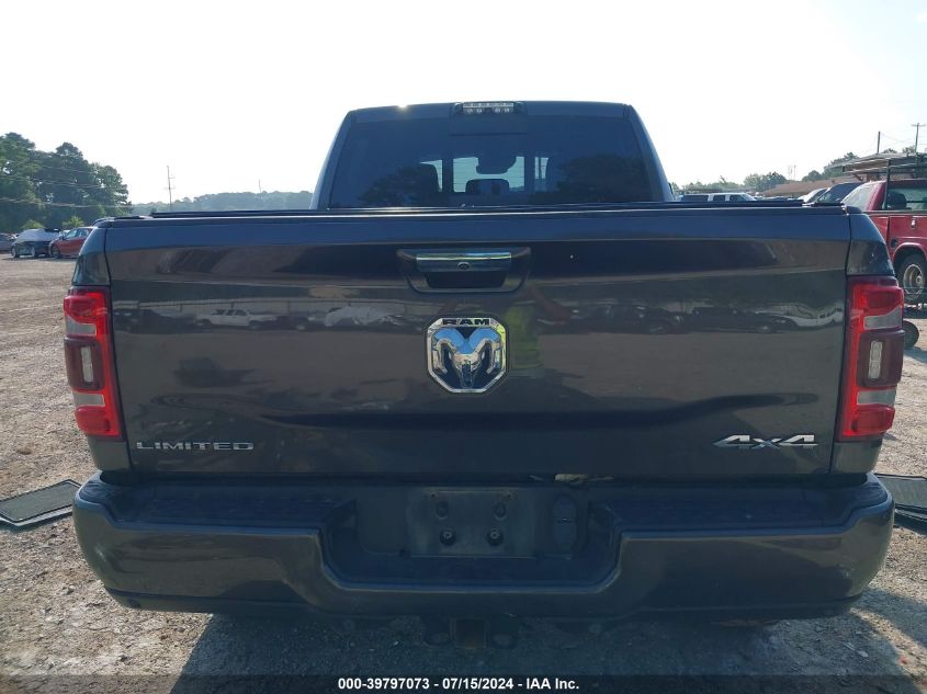 2019 Ram 2500 Limited 4X4 6'4 Box VIN: 3C6UR5SL0KG640341 Lot: 39797073