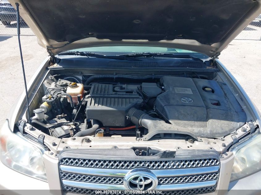 2006 Toyota Highlander Hybrid Limited V6 VIN: JTEDW21A960004247 Lot: 39797074