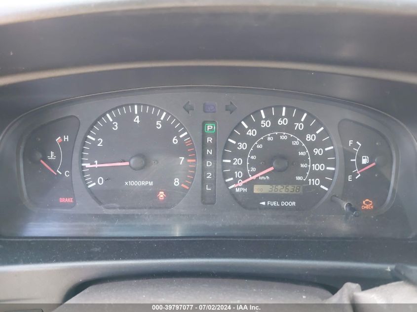 1998 Toyota Sienna Xle VIN: 4T3ZF13C0WU084956 Lot: 39797077