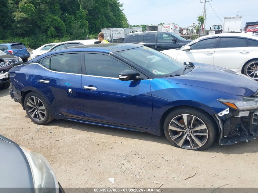 2020 Nissan Maxima Sl Xtronic Cvt VIN: 1N4AA6DV1LC386348 Lot: 39797085