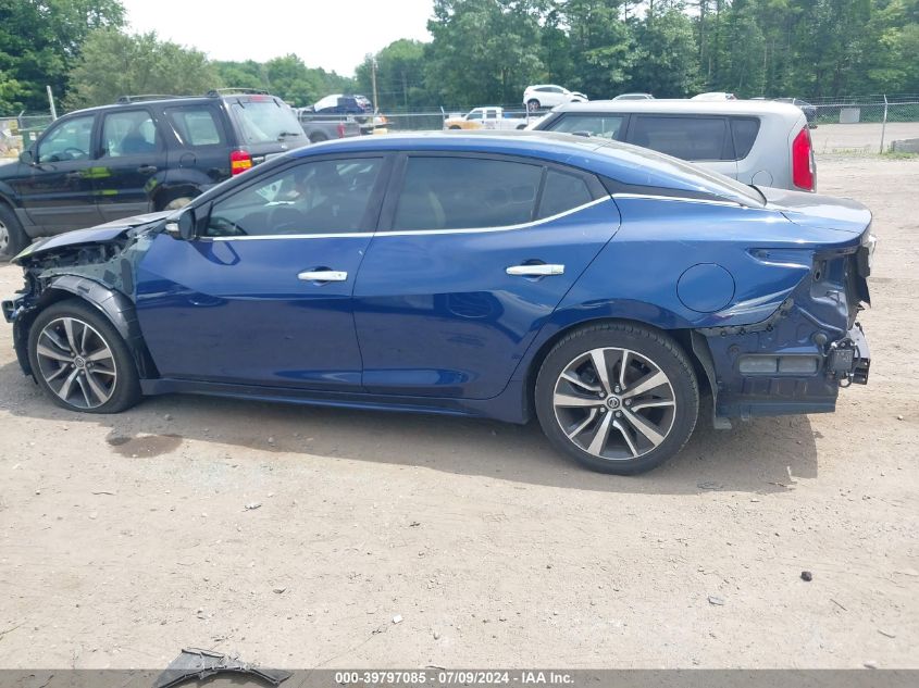 2020 Nissan Maxima Sl Xtronic Cvt VIN: 1N4AA6DV1LC386348 Lot: 39797085