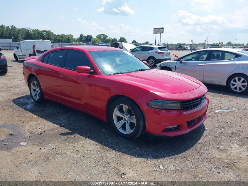 2015 Dodge Charger Sxt VIN: 2C3CDXHG8FH866713 Lot: 39797097